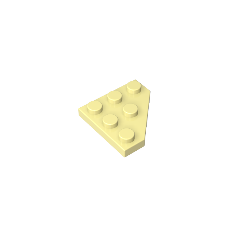 2450 | Wedge, Plate 3 x 3 Cut Corner