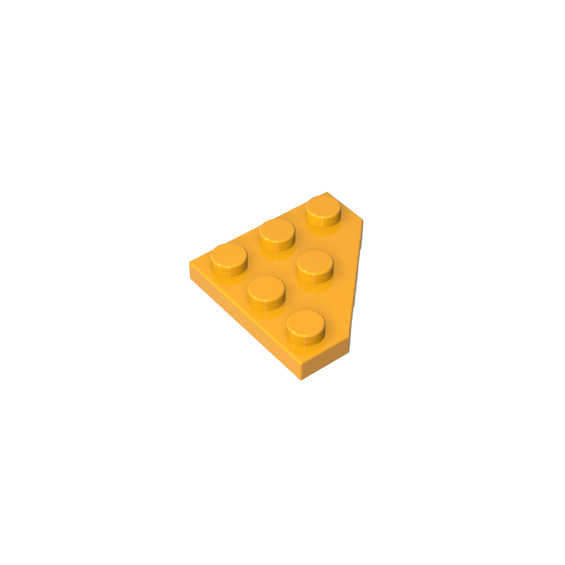 2450 | Wedge, Plate 3 x 3 Cut Corner
