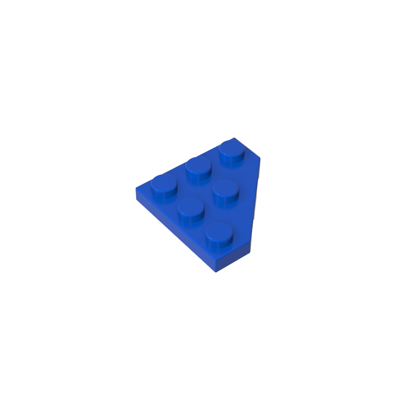 2450 | Wedge, Plate 3 x 3 Cut Corner