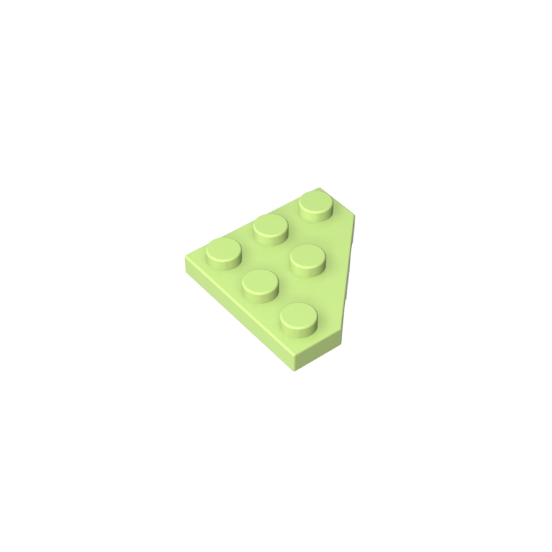 2450 | Wedge, Plate 3 x 3 Cut Corner