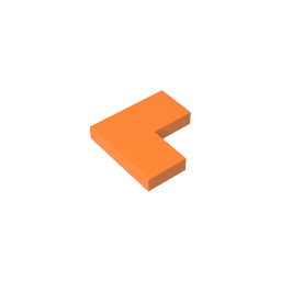 14719 | Tile 2 x 2 Corner