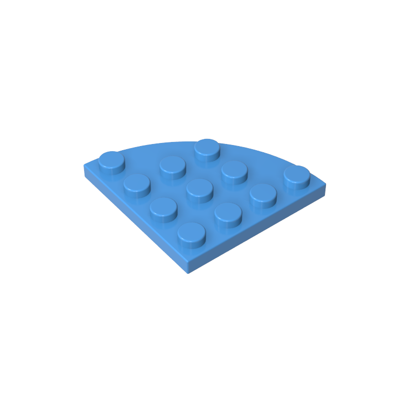 30565 | Plate, Round Corner 4 x 4