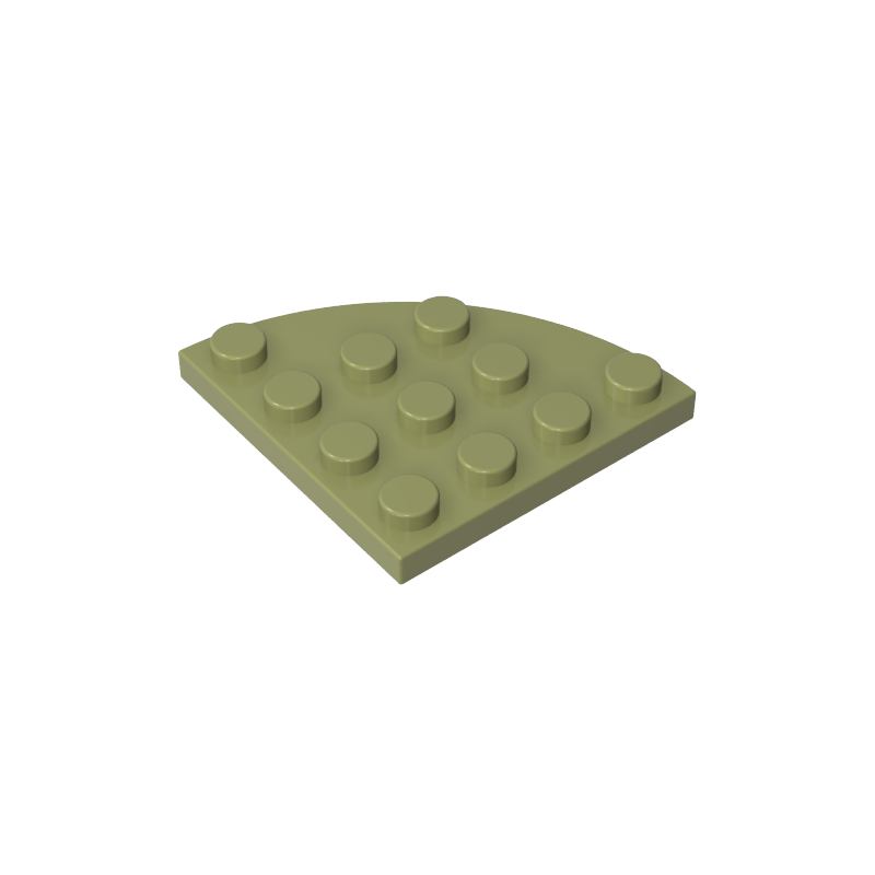 30565 | Plate, Round Corner 4 x 4