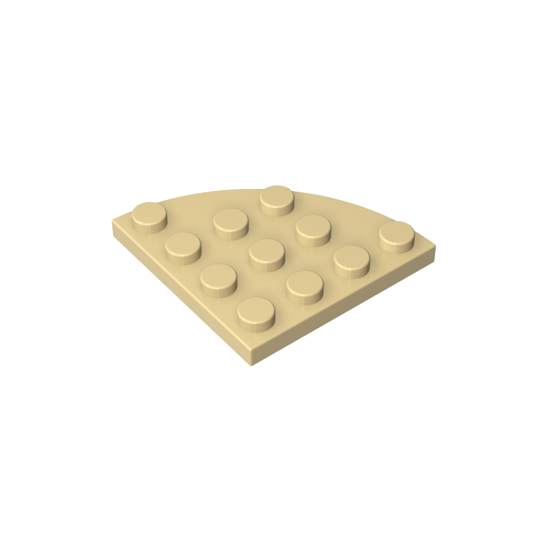 30565 | Plate, Round Corner 4 x 4