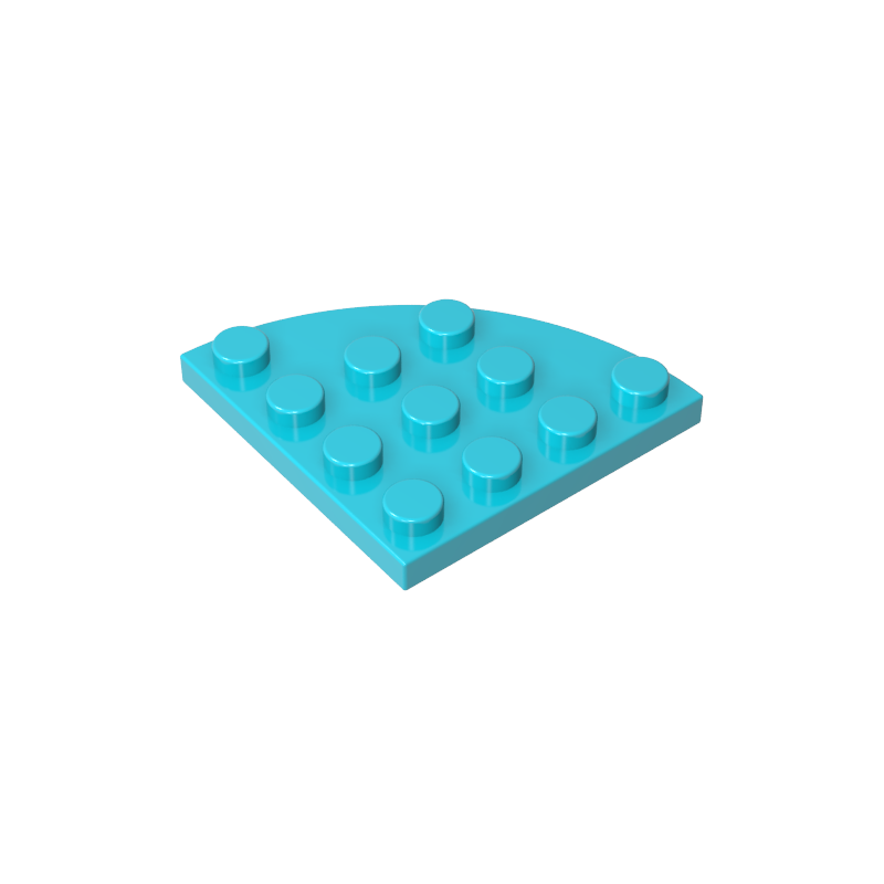 30565 | Plate, Round Corner 4 x 4