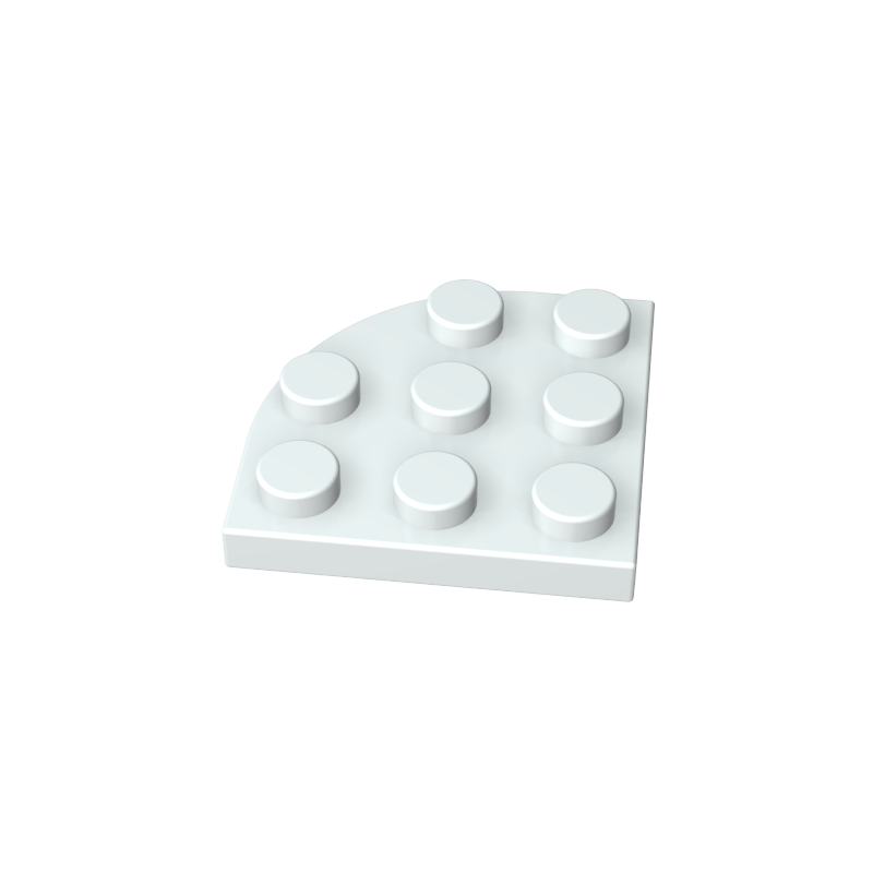 30357 | Plate, Round Corner 3 x 3
