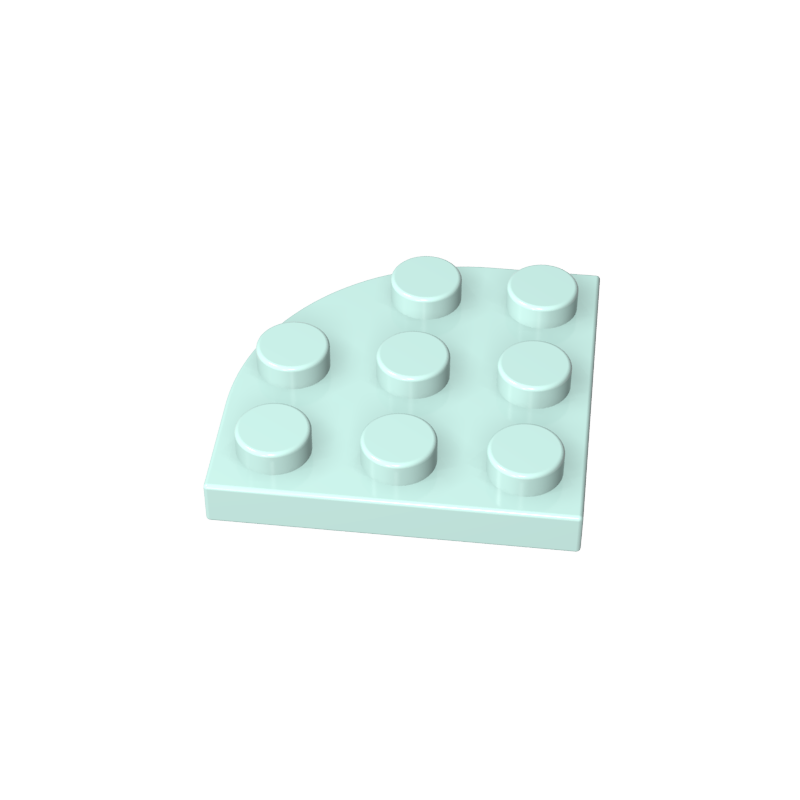 30357 | Plate, Round Corner 3 x 3