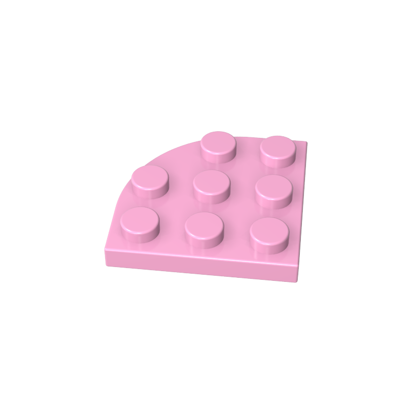 30357 | Plate, Round Corner 3 x 3