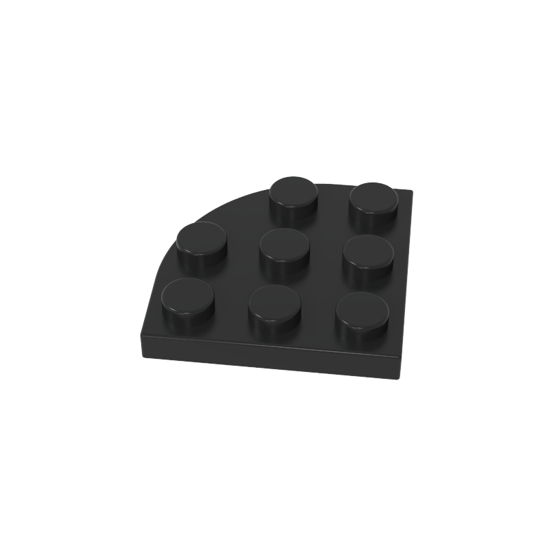 30357 | Plate, Round Corner 3 x 3
