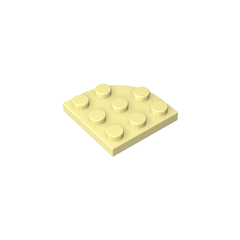 30357 | Plate, Round Corner 3 x 3