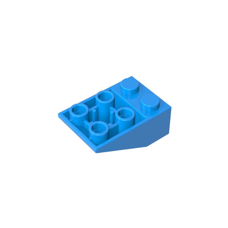 3747b | Slope, Inverted 33 3 x 2 with Hollow Round Bottom Tube