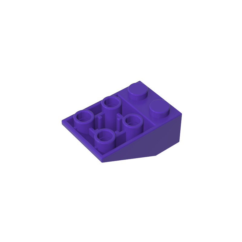 3747b | Slope, Inverted 33 3 x 2 with Hollow Round Bottom Tube