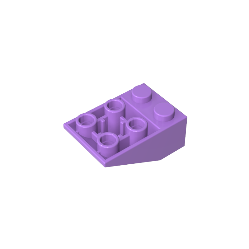 3747b | Slope, Inverted 33 3 x 2 with Hollow Round Bottom Tube