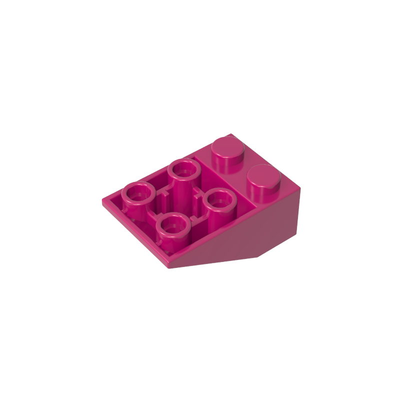 3747b | Slope, Inverted 33 3 x 2 with Hollow Round Bottom Tube