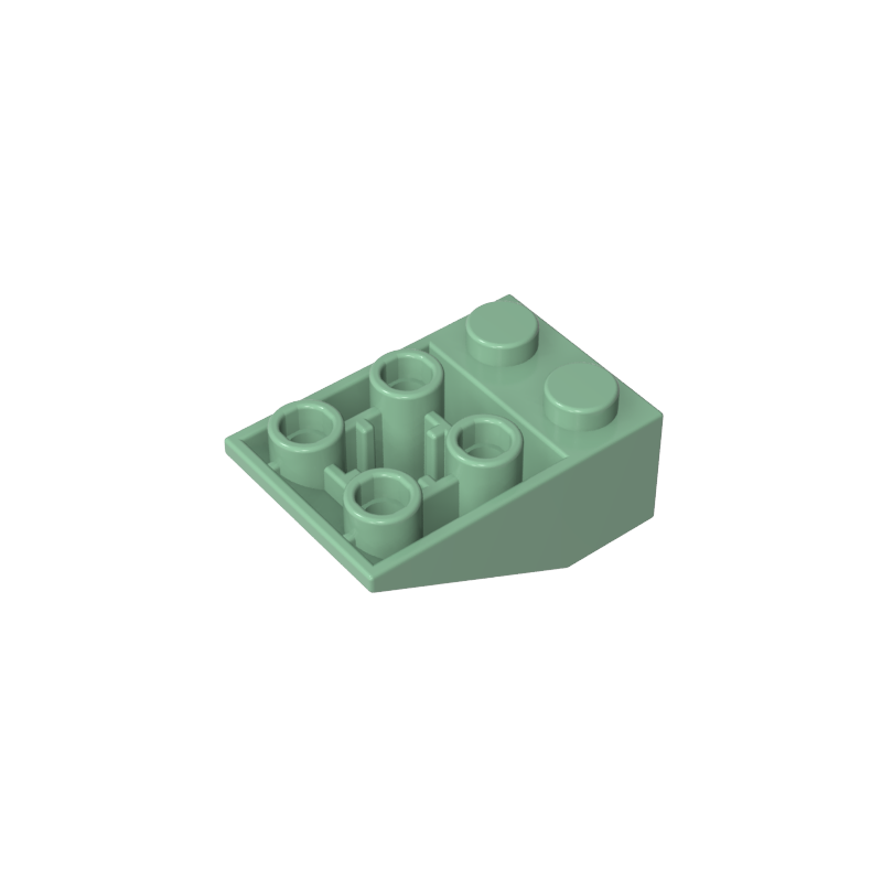3747b | Slope, Inverted 33 3 x 2 with Hollow Round Bottom Tube