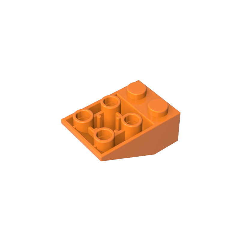 3747b | Slope, Inverted 33 3 x 2 with Hollow Round Bottom Tube