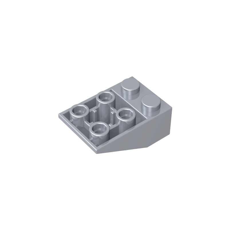 3747b | Slope, Inverted 33 3 x 2 with Hollow Round Bottom Tube