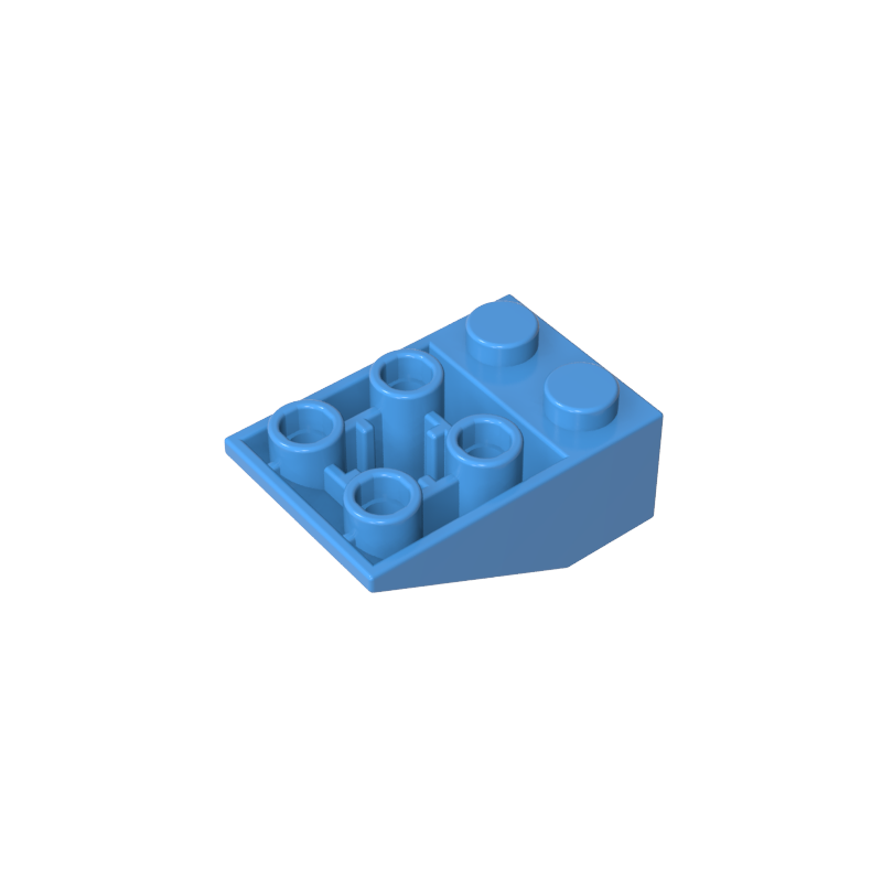 3747b | Slope, Inverted 33 3 x 2 with Hollow Round Bottom Tube