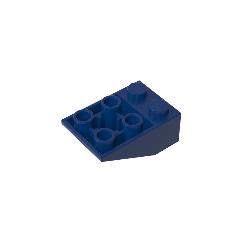 3747b | Slope, Inverted 33 3 x 2 with Hollow Round Bottom Tube