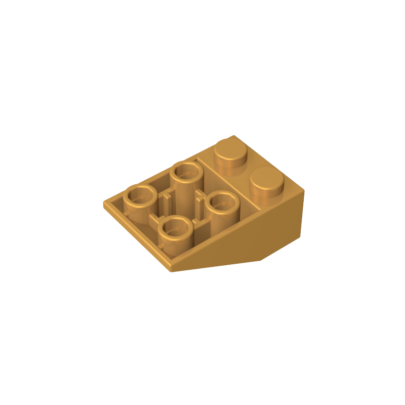 3747b | Slope, Inverted 33 3 x 2 with Hollow Round Bottom Tube