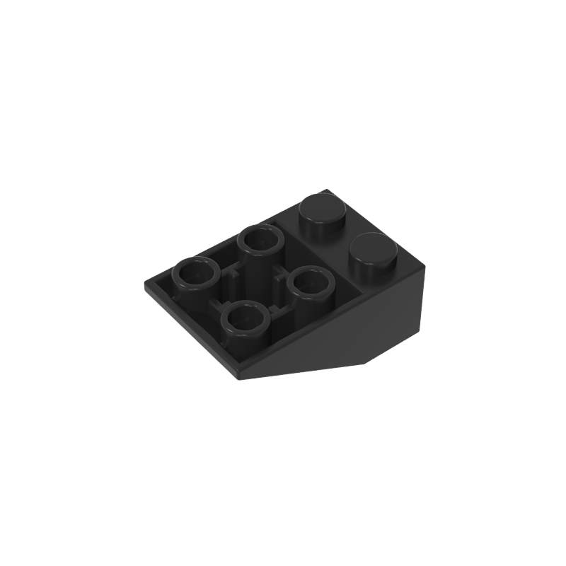 3747b | Slope, Inverted 33 3 x 2 with Hollow Round Bottom Tube