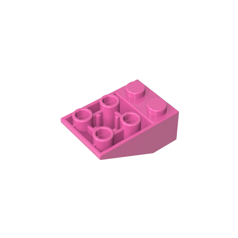 3747b | Slope, Inverted 33 3 x 2 with Hollow Round Bottom Tube
