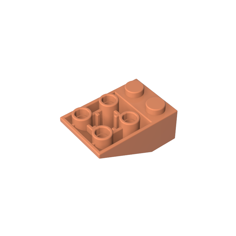 3747b | Slope, Inverted 33 3 x 2 with Hollow Round Bottom Tube
