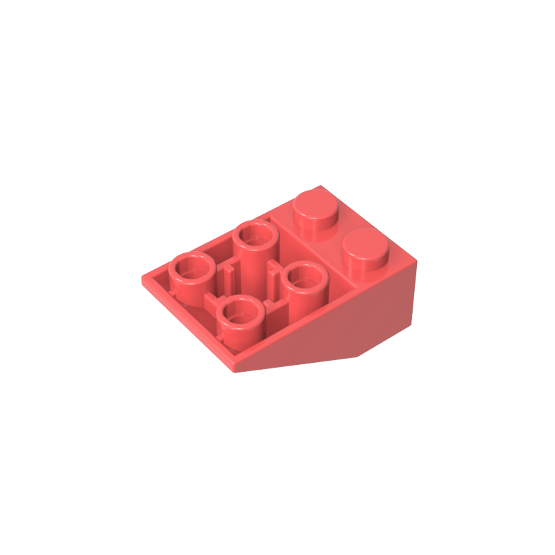 3747b | Slope, Inverted 33 3 x 2 with Hollow Round Bottom Tube