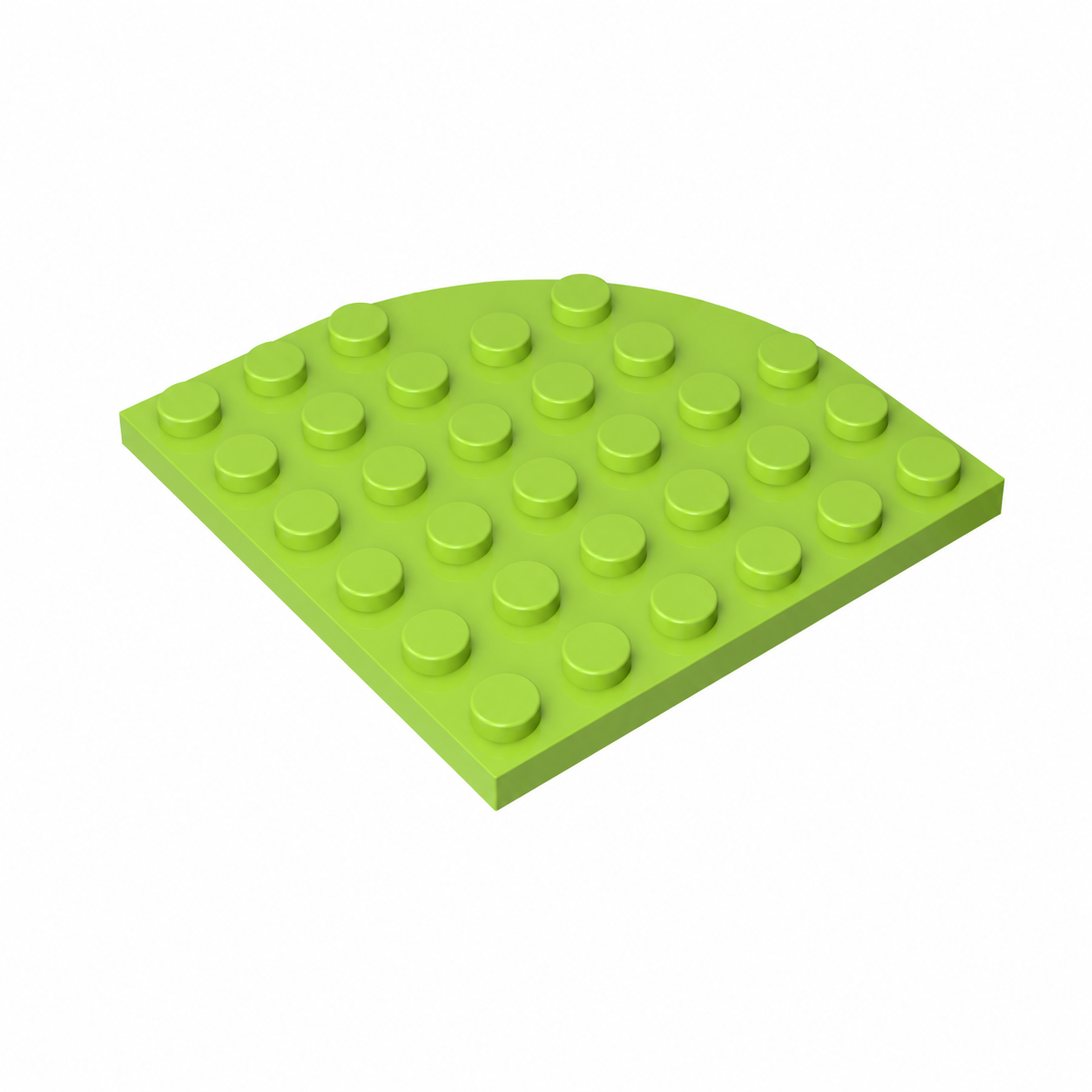6003 | Plate, Round Corner 6 x 6