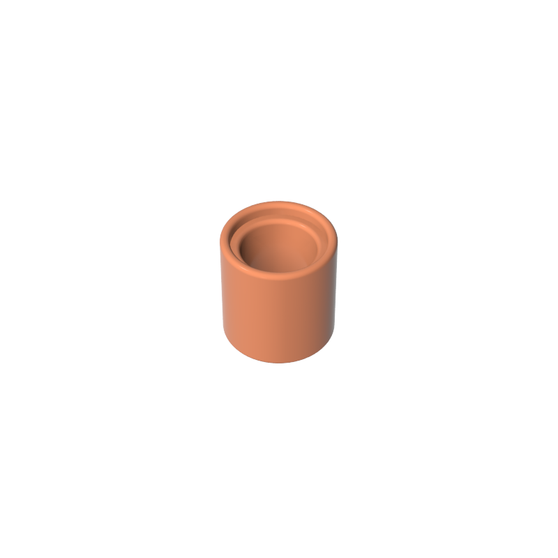 18654 | Technical Beam Thick 1 x 1 (Spacer)