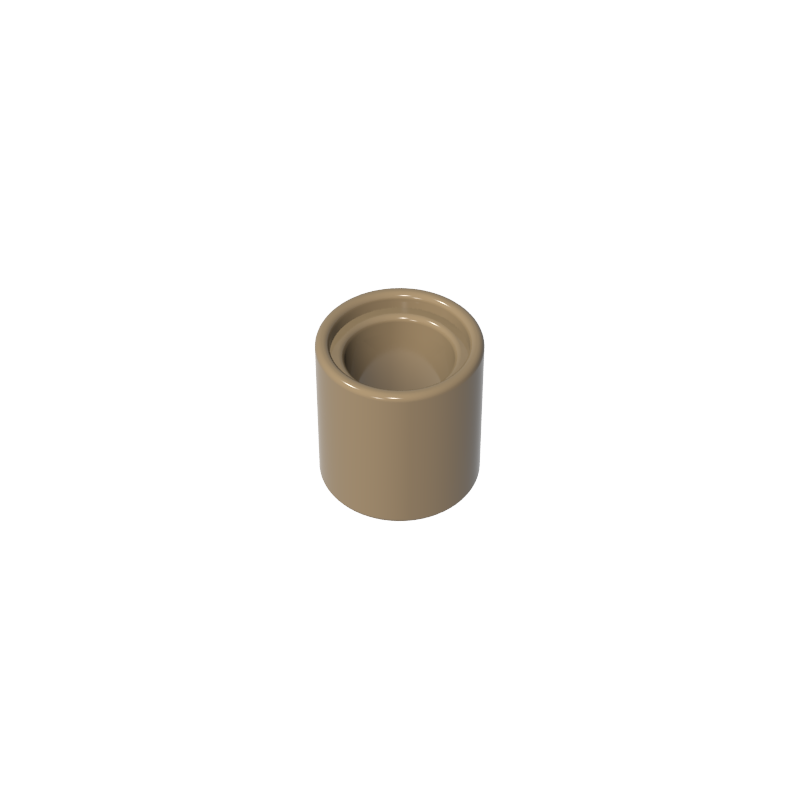 18654 | Technical Beam Thick 1 x 1 (Spacer)