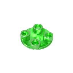 2654a | Plate, Round 2 x 2 with Rounded Bottom (Boat Stud)