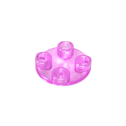 2654a | Plate, Round 2 x 2 with Rounded Bottom (Boat Stud)