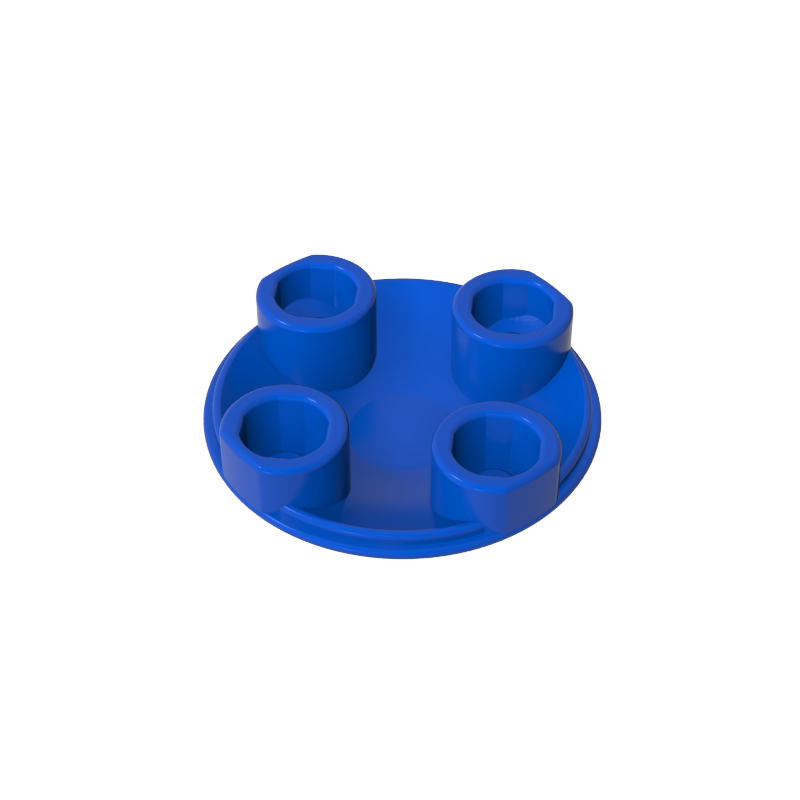 2654a | Plate, Round 2 x 2 with Rounded Bottom (Boat Stud)
