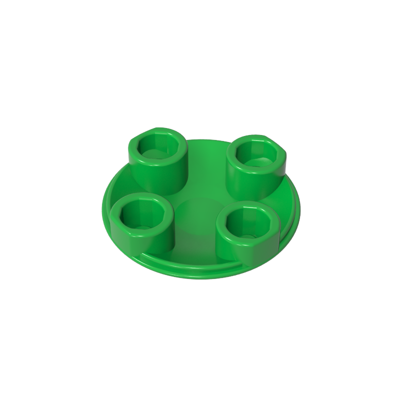 2654a | Plate, Round 2 x 2 with Rounded Bottom (Boat Stud)