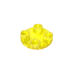 2654a | Plate, Round 2 x 2 with Rounded Bottom (Boat Stud)