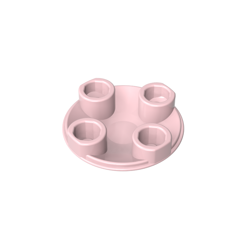 2654a | Plate, Round 2 x 2 with Rounded Bottom (Boat Stud)