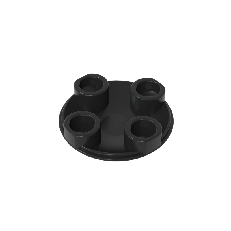 2654a | Plate, Round 2 x 2 with Rounded Bottom (Boat Stud)