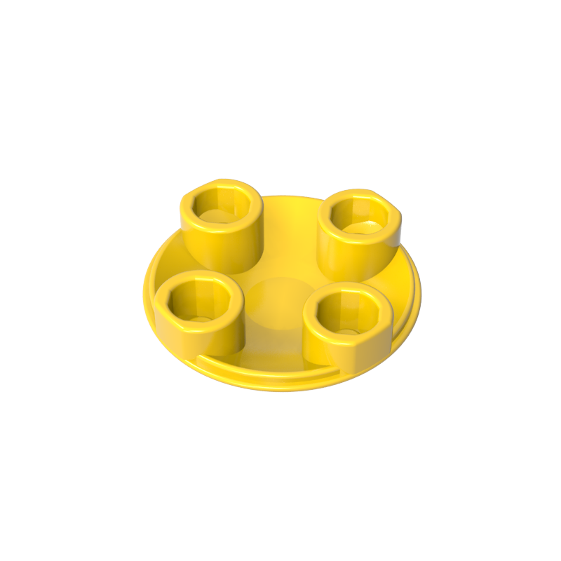 2654a | Plate, Round 2 x 2 with Rounded Bottom (Boat Stud)