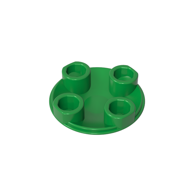 2654a | Plate, Round 2 x 2 with Rounded Bottom (Boat Stud)