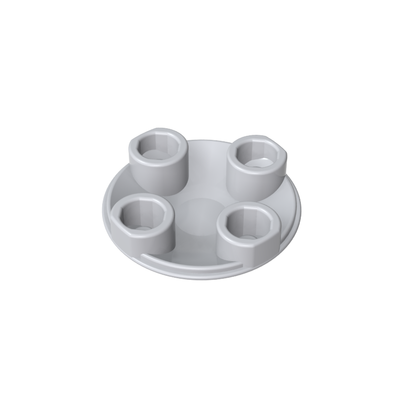 2654a | Plate, Round 2 x 2 with Rounded Bottom (Boat Stud)