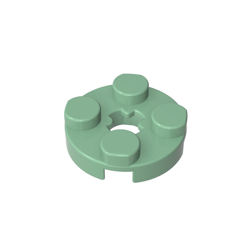 4032a | Plate, Round 2 x 2 with Axle Hole
