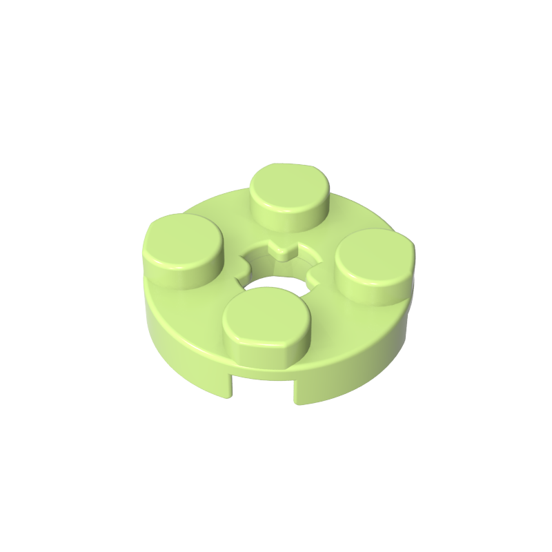 4032a | Plate, Round 2 x 2 with Axle Hole