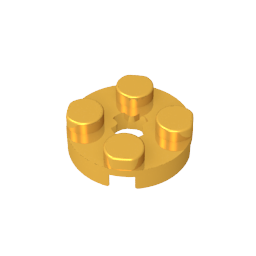 4032a | Plate, Round 2 x 2 with Axle Hole