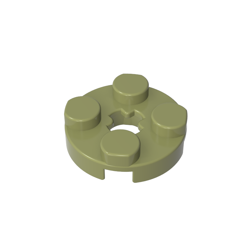 4032a | Plate, Round 2 x 2 with Axle Hole