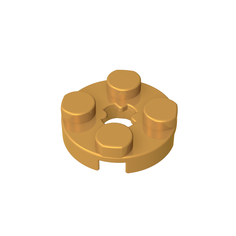 4032a | Plate, Round 2 x 2 with Axle Hole