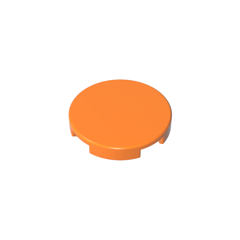14769 | Tile, Round 2 x 2 with Bottom Stud Holder