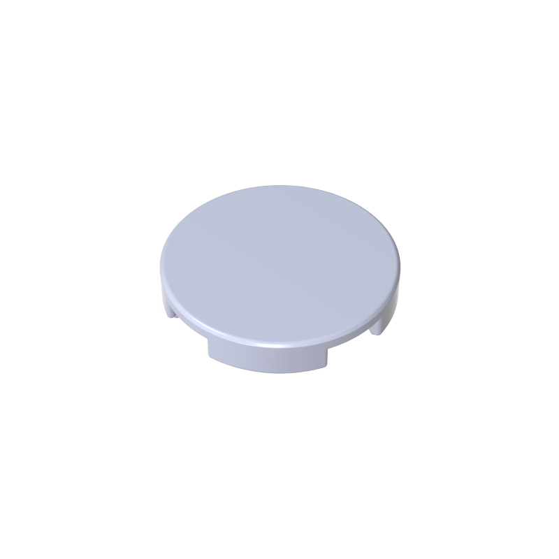 14769 | Tile, Round 2 x 2 with Bottom Stud Holder