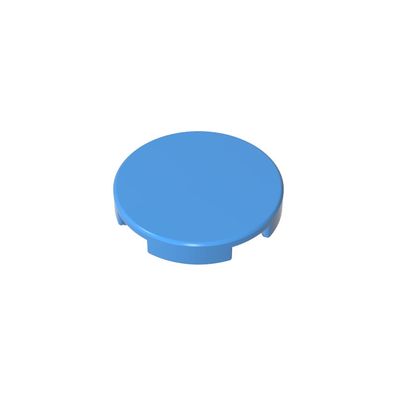 14769 | Tile, Round 2 x 2 with Bottom Stud Holder