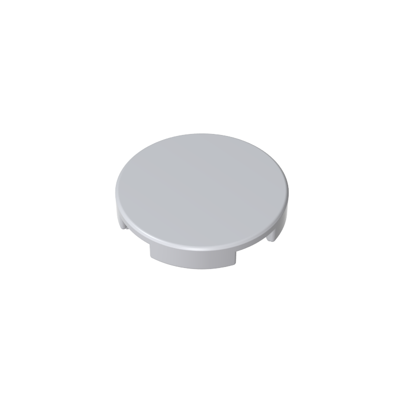 14769 | Tile, Round 2 x 2 with Bottom Stud Holder